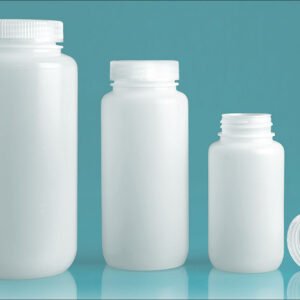 Bottle HDPE wide mouth with screw Cap MAS 1141