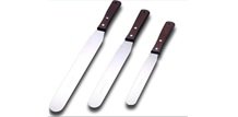 Spatula Stainless Steel Blade 300 mm with wooden handle – MAS 1114.300