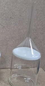 Glass Buchner Funnel 200ml with Sintered Filter G-0-MAS 1506-200-G0