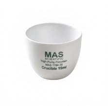Porcelain Crucible dia 35x25ml – MAS 1784-25